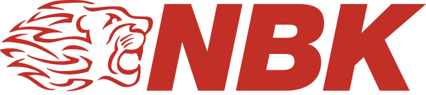Logo Basketbalové akademie Nymburk se lvem