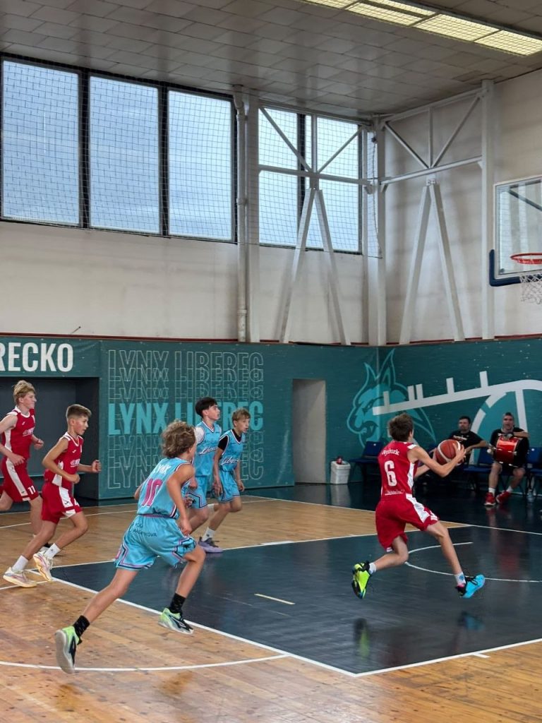 BA Nymburk U14 v Liberci dominoval hlavně v obraně a vyhrál 125:37 – fotografie 8