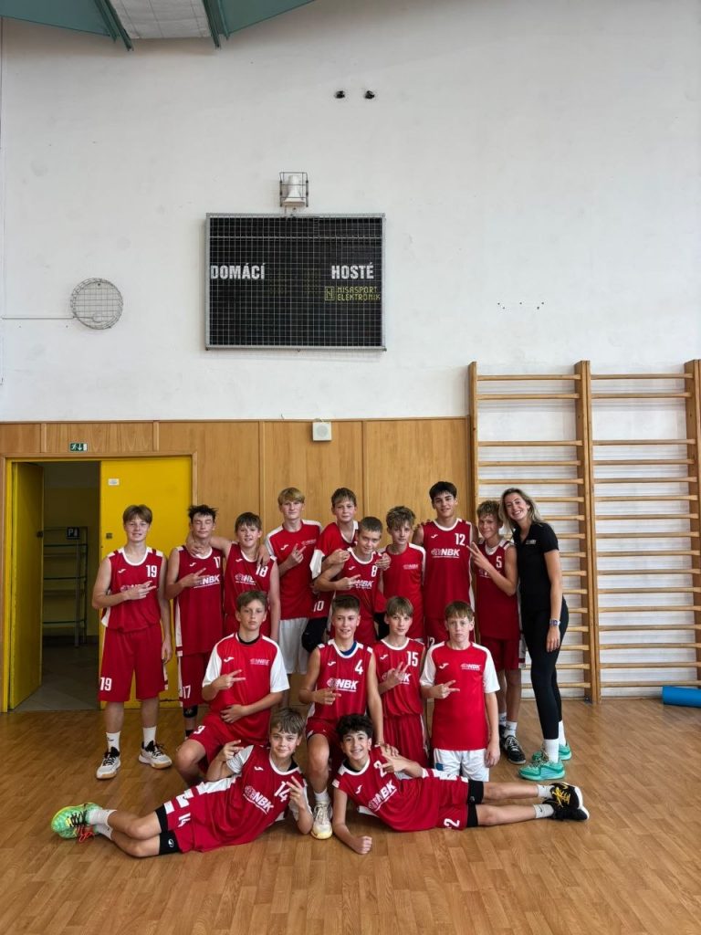 Po vlažném začátku rozhodla tvrdší obrana. BA Nymburk U14 veze z Mladé Boleslavi výhru 95:25 – fotografie 1