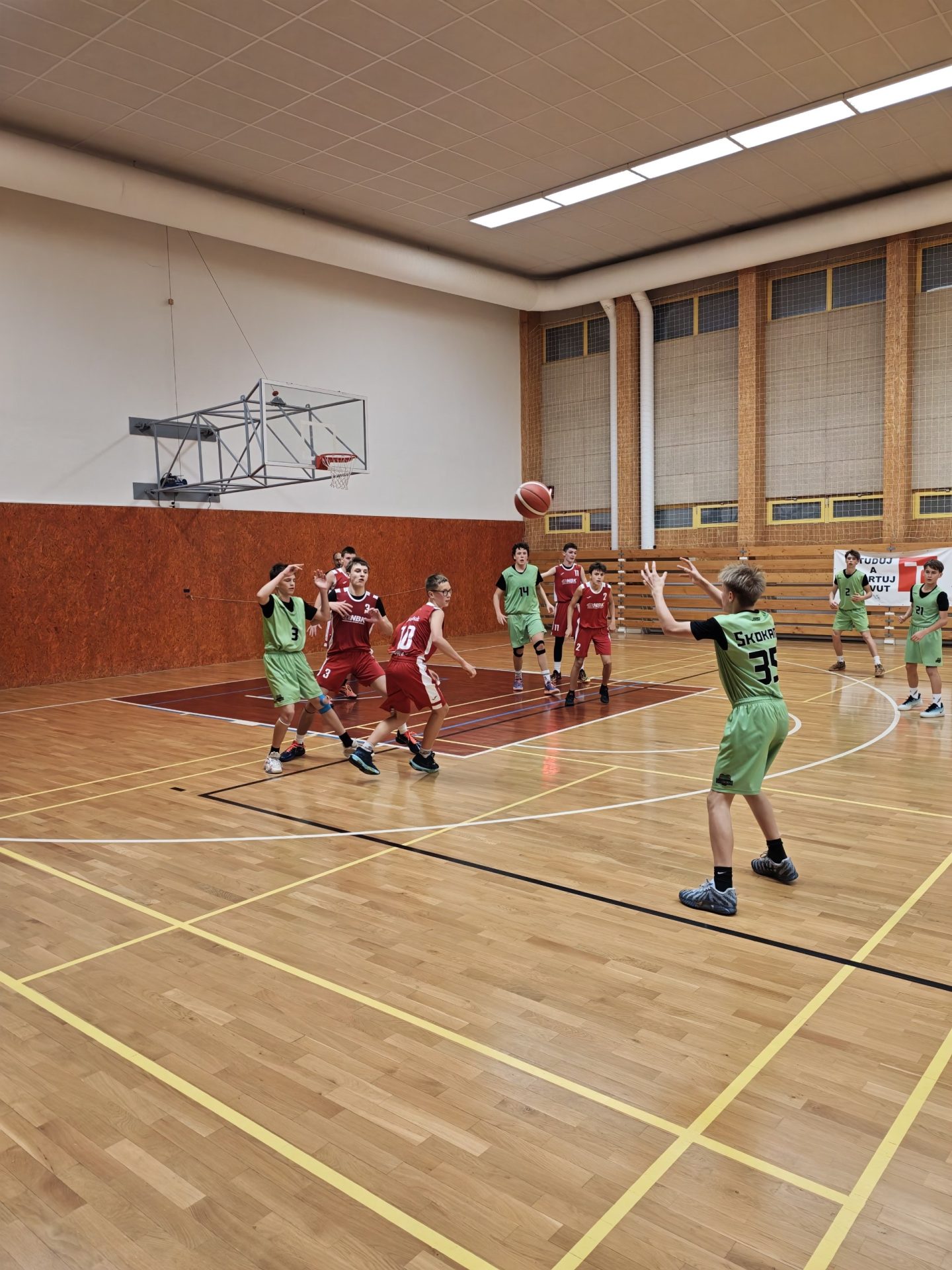 Po slabším prvním poločase jsme v Brně rozhodli po změně stran a zvítězili 87:61
